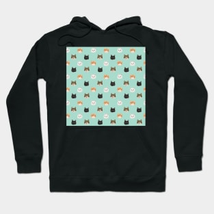 Cat faces Hoodie